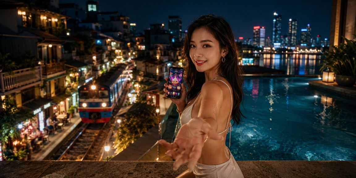 Người dùng tại Hà Nội đăng nhập ứng dụng casino trên điện thoại