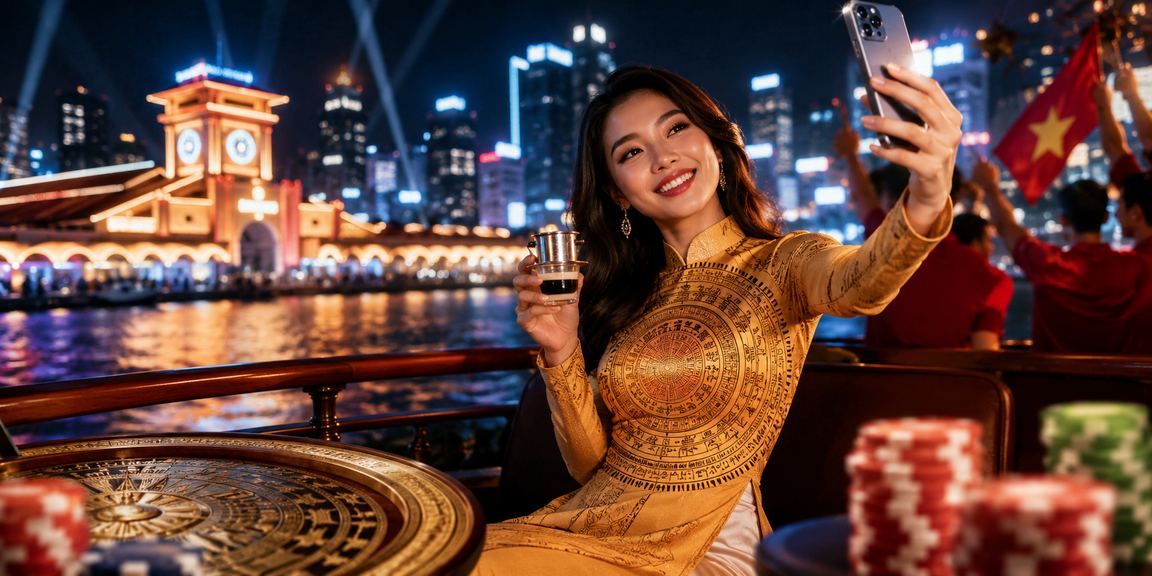 Người dùng tại TP. Hồ Chí Minh đăng ký tài khoản casino trên điện thoại bên ly cà phê