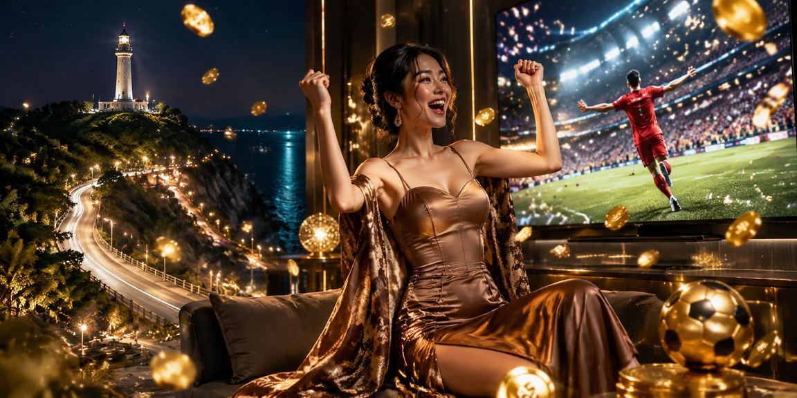Người phụ nữ mặc áo dài tại Vũng Tàu theo dõi kết quả thể thao và đặt cược trực tuyến trên điện thoại